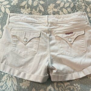 Hudson Jean Shorts Low rise white Size 31 excellent pre-loved condition